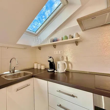 Penthouse, Panoramic Terrace & Free Parking 度假居 杜布罗夫尼克